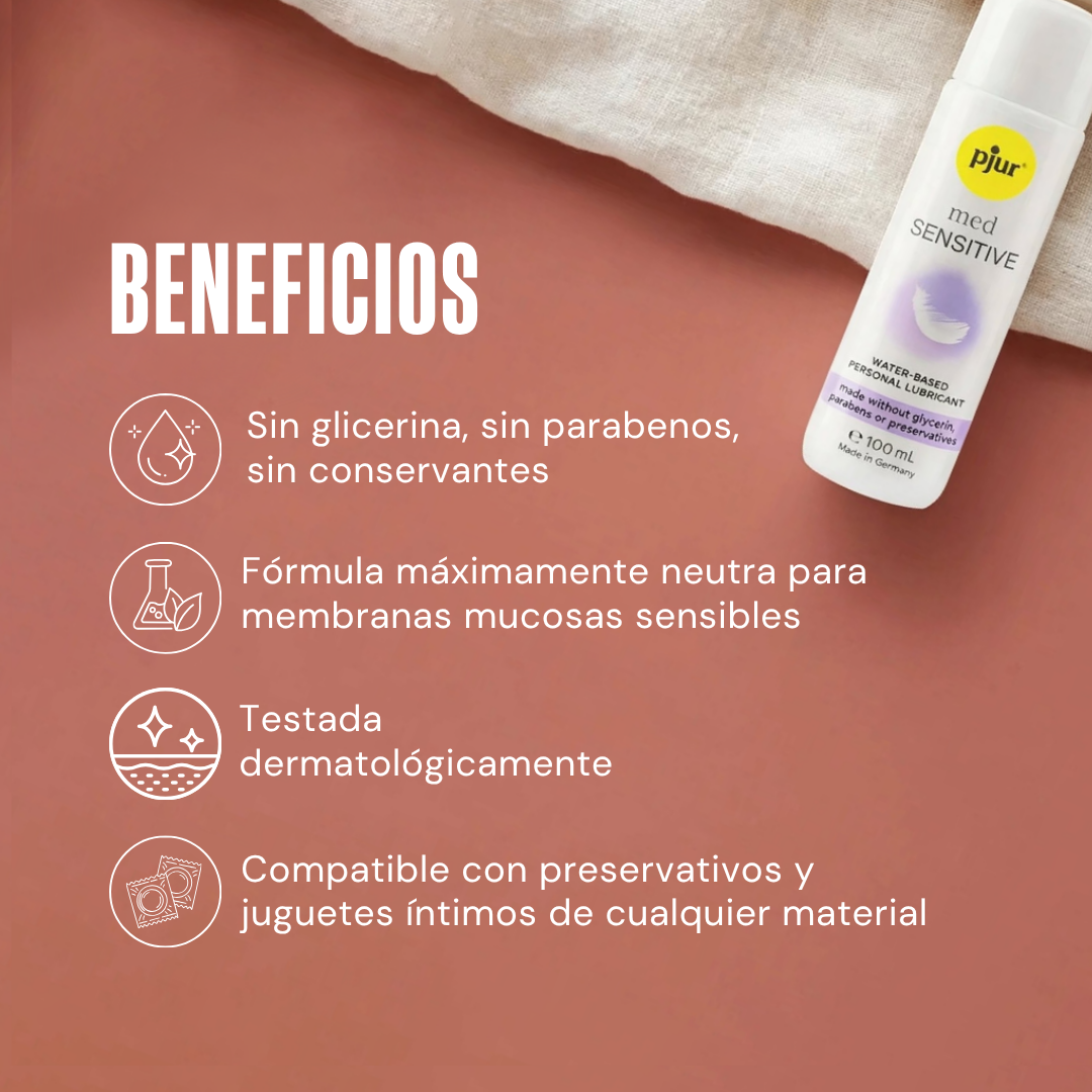 Pjur Med Sensitive 100ml - Water Based