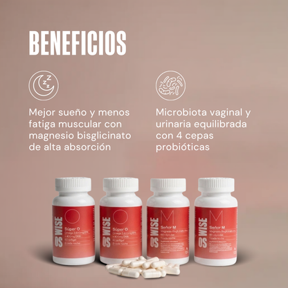 Pack Magnesio + Probióticos 2+2