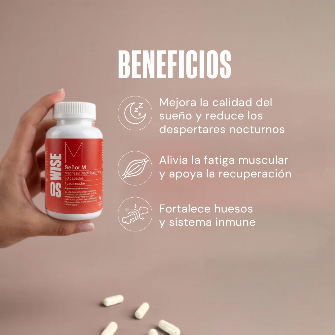 Señor M Magnesio Bisglicinato 350 mg