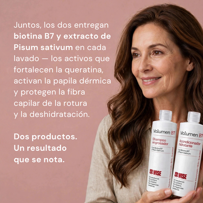 Pack Volumen B7 – Shampoo + Acondicionador 1+1