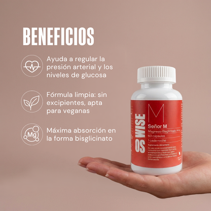 Señor M Magnesio Bisglicinato 350 mg