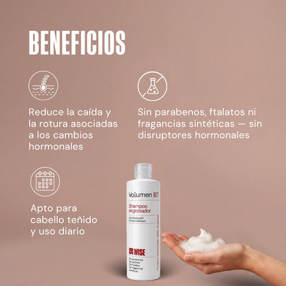 Pack Volumen B7 – Shampoo + Acondicionador 2+2