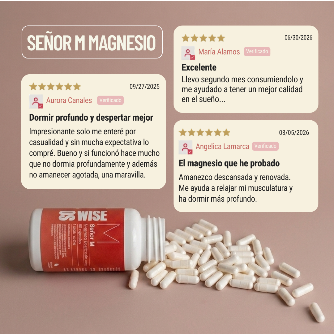 Señor M Magnesio Bisglicinato 350 mg