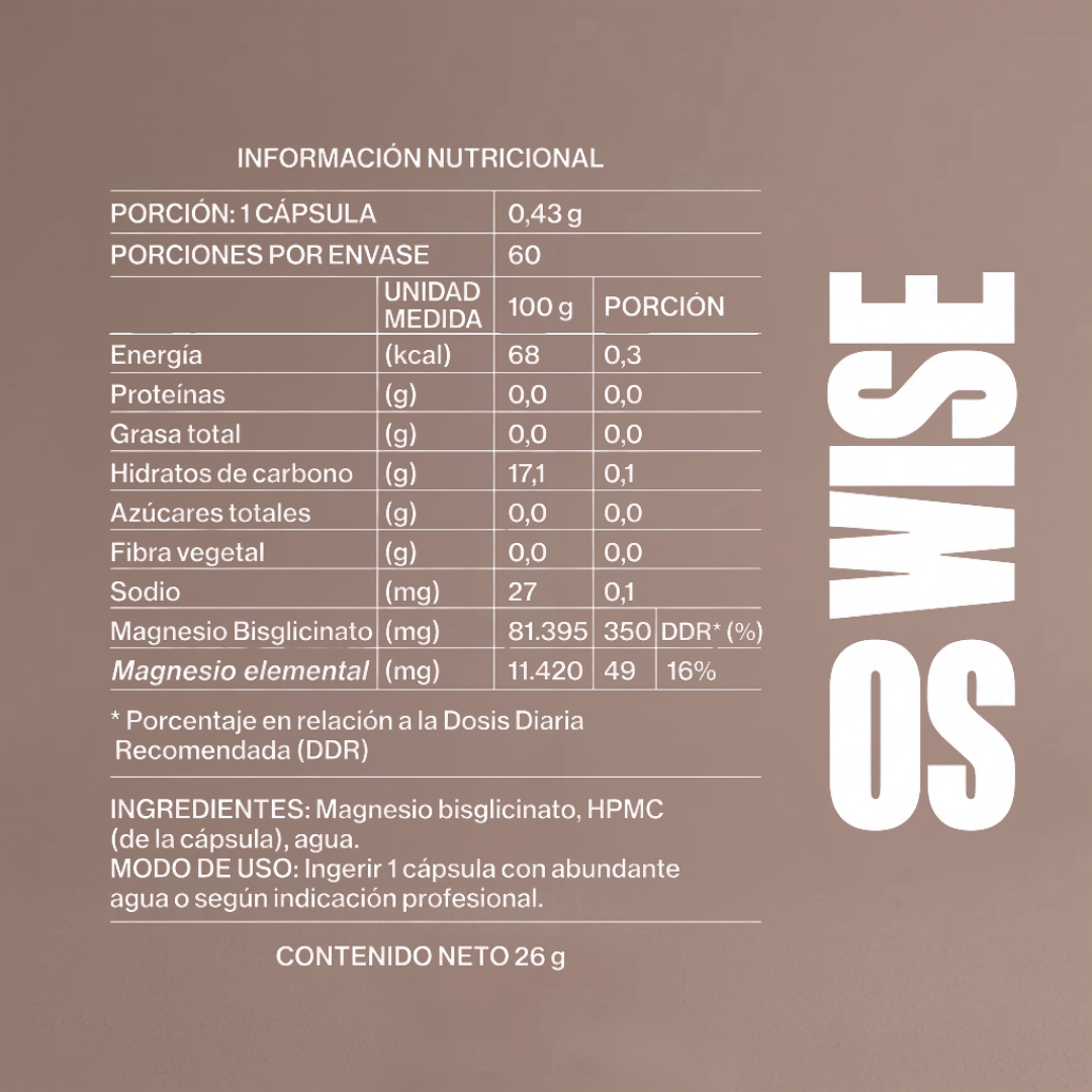 Señor M Magnesio Bisglicinato 350 mg