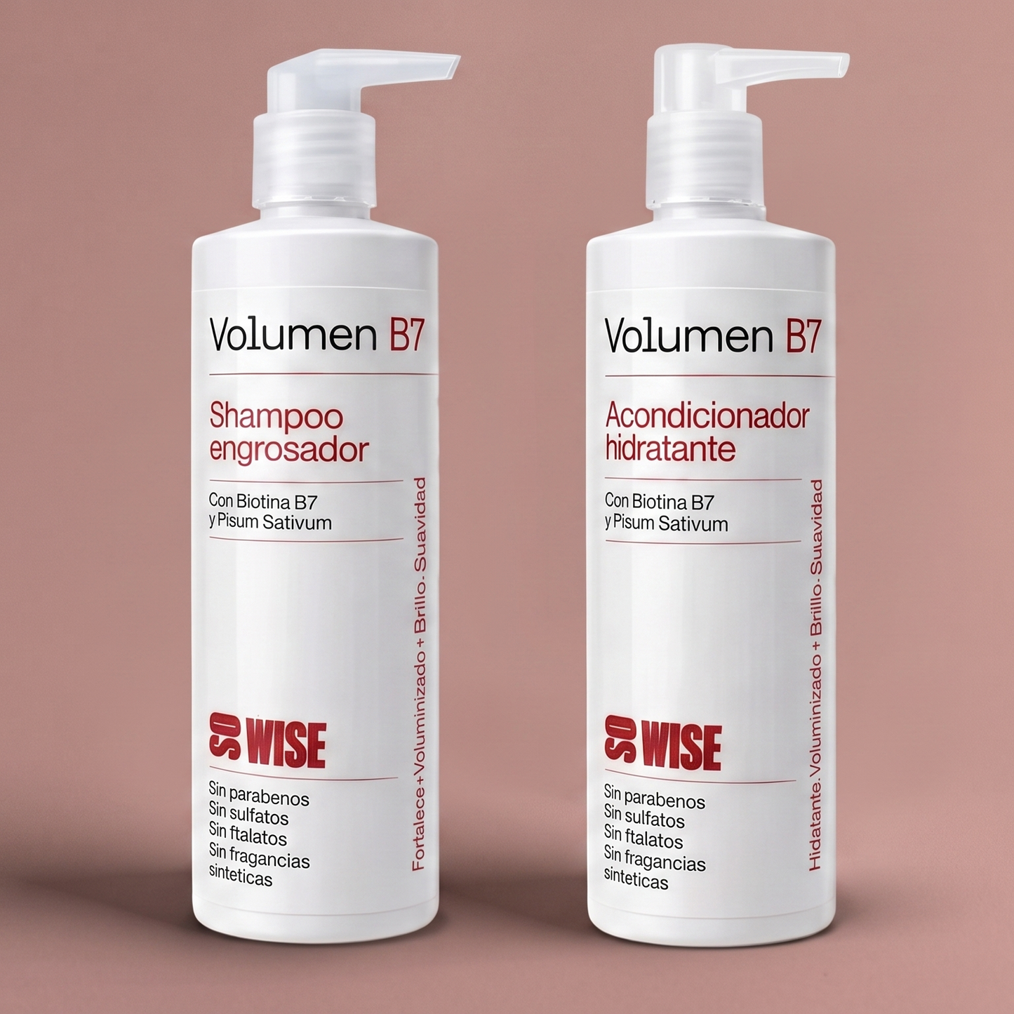 Pack Volumen B7 – Shampoo + Acondicionador 1+1