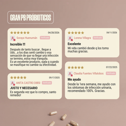 Gran PB Probióticos Mujer