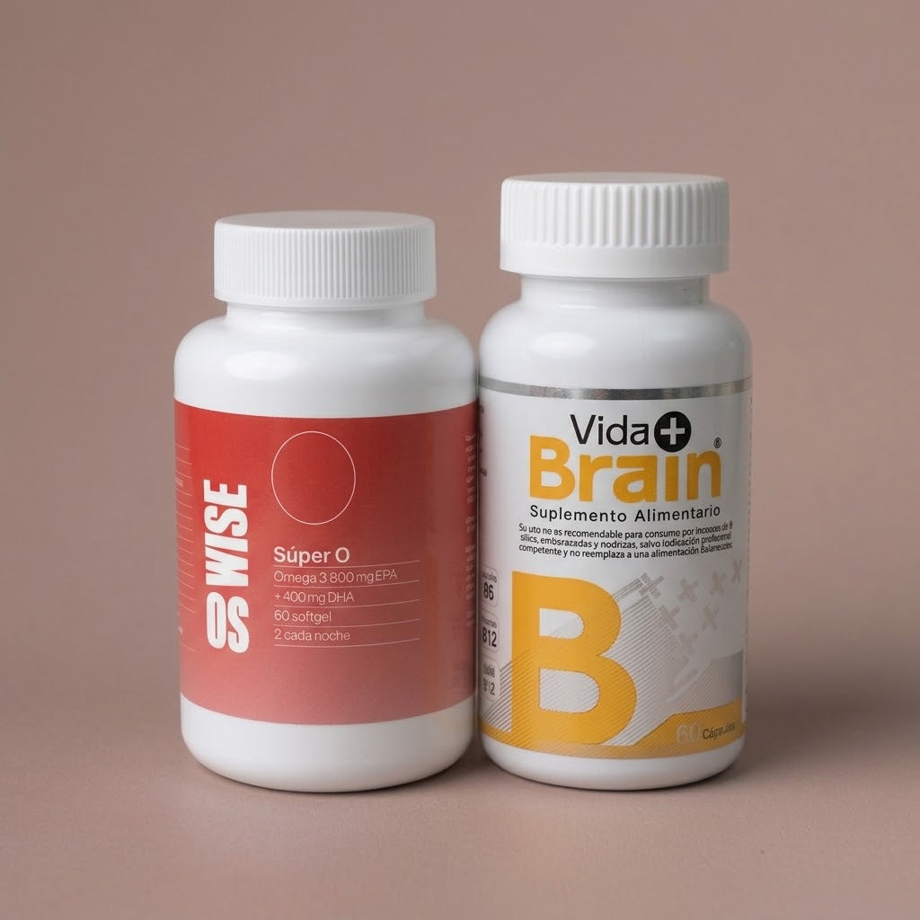 Pack Mente Activa (Vida Brain + Súper O)
