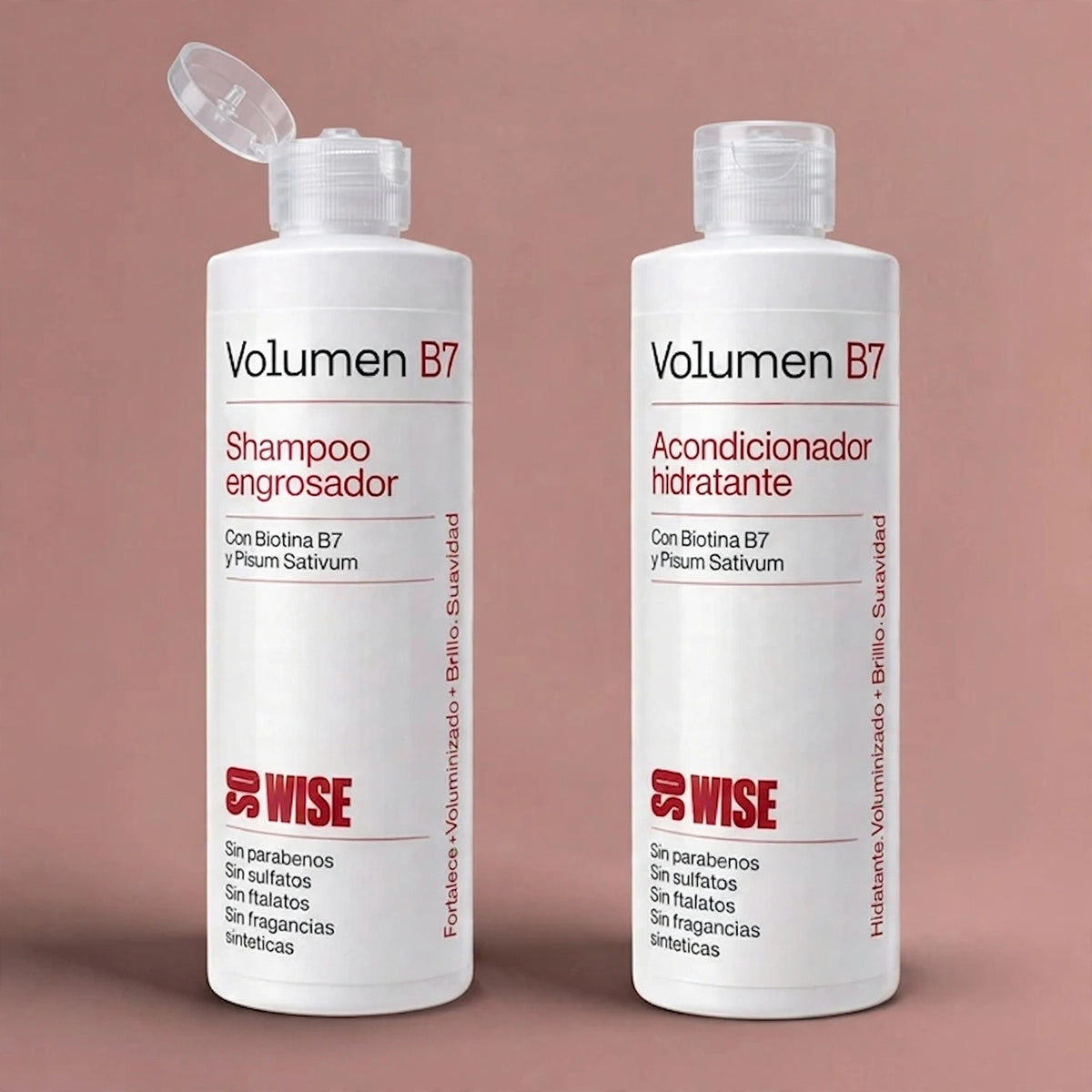 Pack Volumen B7 – Shampoo + Acondicionador 1+1