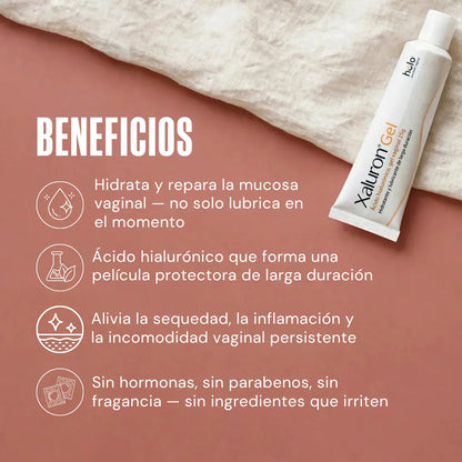 Beneficios del Xaluron Gel para mujeres en la peri menopausia